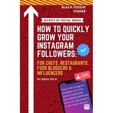How To Quickly Grow Your Instagram Followers: For Chef's, Restaurants, Food Bloggers & Influencers