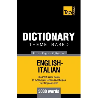 Theme-based dictionary British English-Italian - 5000 words