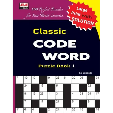 Classic CODE WORD Puzzle Book