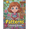 Comfy Patterns: Coloring Book With Bold, Simple, Big, Relaxation & Stress Relief Designs For Adults, teens, Kids, Girls & Women