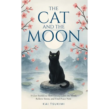 The Cat and The Moon - 33 Zen Stories: Slow Down, Calm the Mind, Relieve Stress, and Find Peace Now - Includes Reflections for Beginners