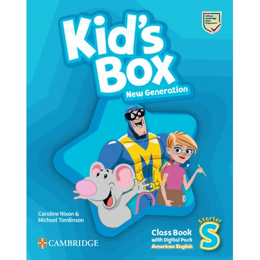 Kid's Box New Generation Starter Class Book with Digital Pack American English