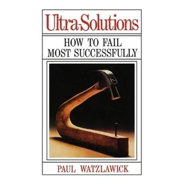 Ultra-Solutions: How to Fail Most Successfully