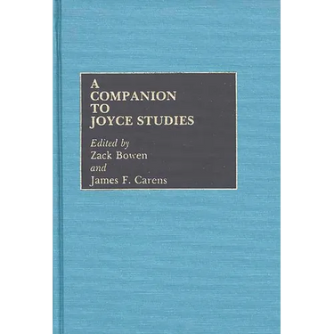 A Companion to Joyce Studies