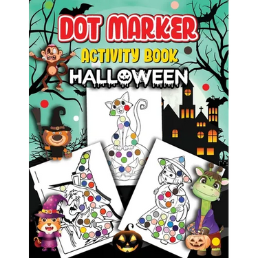 Halloween Dot Marker Activity Book
