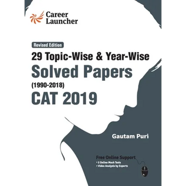 CAT 29 Topic-wise & Year-wise Solved Papers 1990-2018 (Revised Edition)