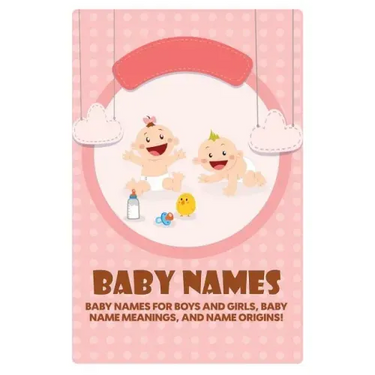 Baby Names: Baby Names for Boys and Girls, Baby Name Meanings, and Name Origins!
