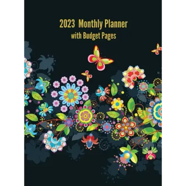2023 Monthly Planner with Budget Pages: Budget/Finance Planner (Large)