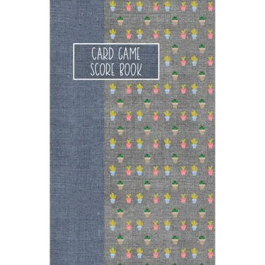 Card Game Score Book: For Tracking Your Favorite Games - Catcus