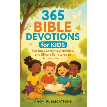 365 Bible Devotions for Kids: Fun Daily Lessons, Activities, and Simple Scriptures to Grow in Faith