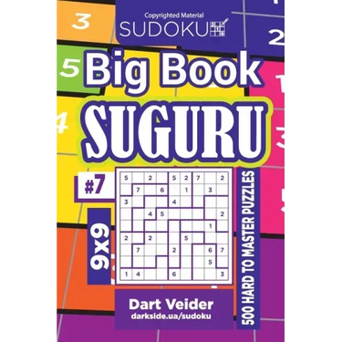 Sudoku Big Book Suguru - 500 Hard to Master Puzzles 9x9 (Volume 7)