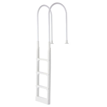Pool Ladder Thickened 4-Step & 2 Handrails of 300 lb Capacity for 48-54 In Pool