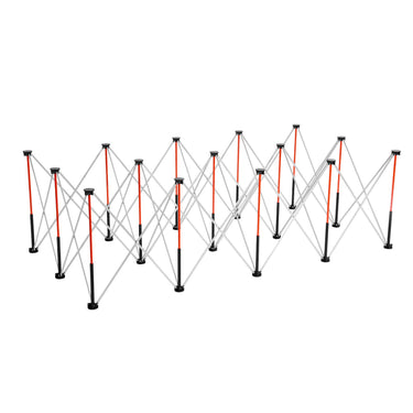 Portable Folding Workstand 8.05 x 4.13ft Collapsible Work Stand 6000lbs Capacity