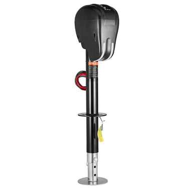 Electric Trailer Jack 3500 lbs Power Tongue Jack for RV Trailer & Camper Black(Equipped with memory function)