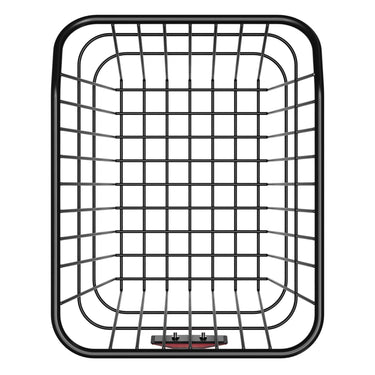 Rear Bike Basket Metal Wire Bicycle Basket Reflective Tail Light Cover