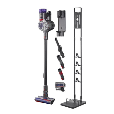 Vacuum Stand for Dyson Multi-Models Stable Storage Bracket Holder with 4 Hooks