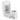 Faucet Mount Water Filter Sink Water Purifier for Kitchen Vertical White