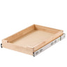 Pull Out Cabinet Organizer Soft Close Slide Out Shelf Wood Drawer 14"W x 21"D