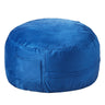 Bean Bag Chair, 3 feet Round Bean Bag Chair with Removable and Washable Cover, 25D Memory Foam Filled with Soft and Smooth Dutch Velvet, Bean Bag for Bedroom or Playroom, Blue