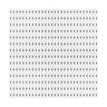 Pegboard Combination Kit 11 x 11" Plastic Pegboard 4 Panels Wall Organizer White