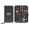 Leather Working Tools Kit 38 PCS Engraving Punching Stamping Sewing Tools