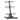 Weight Plate Rack Home Gym Barbell Storage Stand 2 inch 1000 lbs Capacity