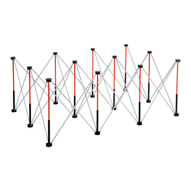 Portable Folding Workstand 6.12 x 4.14ft Collapsible Work Stand 4500lbs Capacity