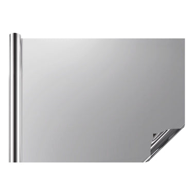 One Way Mirror Privacy Window Film Static Cling Daytime Tint Black-Silver