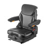 Forklift Seat Fold Down Tractor Suspension Seat Adjustable Back & Headrest