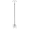 Double Shepherds Hook 8 Pack 76 Inch Heavy Duty Bird Feeder Pole