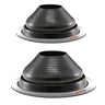 2 Pcs Metal Roof Pipe Flashing Boots Fit 6" - 11" Pipe High Temp Black EDPM
