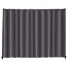 Room Divider, Portable Panel Room Divider with Wheels Curtain Divider Stand, Freestanding Room Divider Privacy Screen for Office, Bedroom, Dining Room, Study