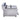 Commercial Electric Deep Fryer 9.1Qt Countertop Deep Fryer Dual Detachable Tanks 1500W