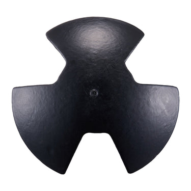 River Anchor, 12 LBS Boat Anchor Cast Iron Black Vinyl-Coated with Shackle, Marine Grade Mushroom Anchor for Boats Up To 10 ft, Impressive Holding Power in River and Mud Bottom Lakes