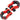 3/4" D-Ring Shackle, 2 Pack Alloy Steel Shackles 66139 lbs (30 Ton) Break Strength with 7/8" Screw Pin, Isolators & Washers, Heavy Duty Off Road Vehicle Recovery Shackle for Jeep Truck, Red