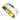 LOAS724 - Rhodium 925 Sterling Silver Ring with AAA Grade CZ in Citrine