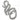 LOA1014 - Rhodium Brass Ring with AAA Grade CZ in Clear