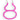 SNK05PINK - Silver Brass Chain Pendant with Epoxy in Rose