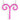 SNK08PINK - Silver Brass Chain Pendant with Epoxy in Rose