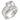 30331 - High-Polished 925 Sterling Silver Ring with AAA Grade CZ in Clear