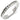 35128 - High-Polished 925 Sterling Silver Ring with Top Grade Crystal in Clear