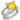 54909 - Rhodium + Ruthenium Brass Ring with AAA Grade CZ in Topaz