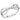 DA046 - High polished (no plating) Stainless Steel Ring with AAA Grade CZ in Clear