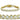 47202 - Gold Brass Bracelet with AAA Grade CZ in Clear