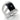 7X055 - Rhodium Brass Ring with AAA Grade CZ in Jet