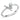 DA145 - High polished (no plating) Stainless Steel Ring with AAA Grade CZ in Clear