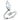 DA129 - High polished (no plating) Stainless Steel Ring with AAA Grade CZ in Clear
