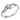 DA144 - High polished (no plating) Stainless Steel Ring with AAA Grade CZ in Clear