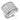 7X146 - Rhodium Brass Ring with AAA Grade CZ in Clear