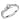 DA104 - High polished (no plating) Stainless Steel Ring with AAA Grade CZ in Clear